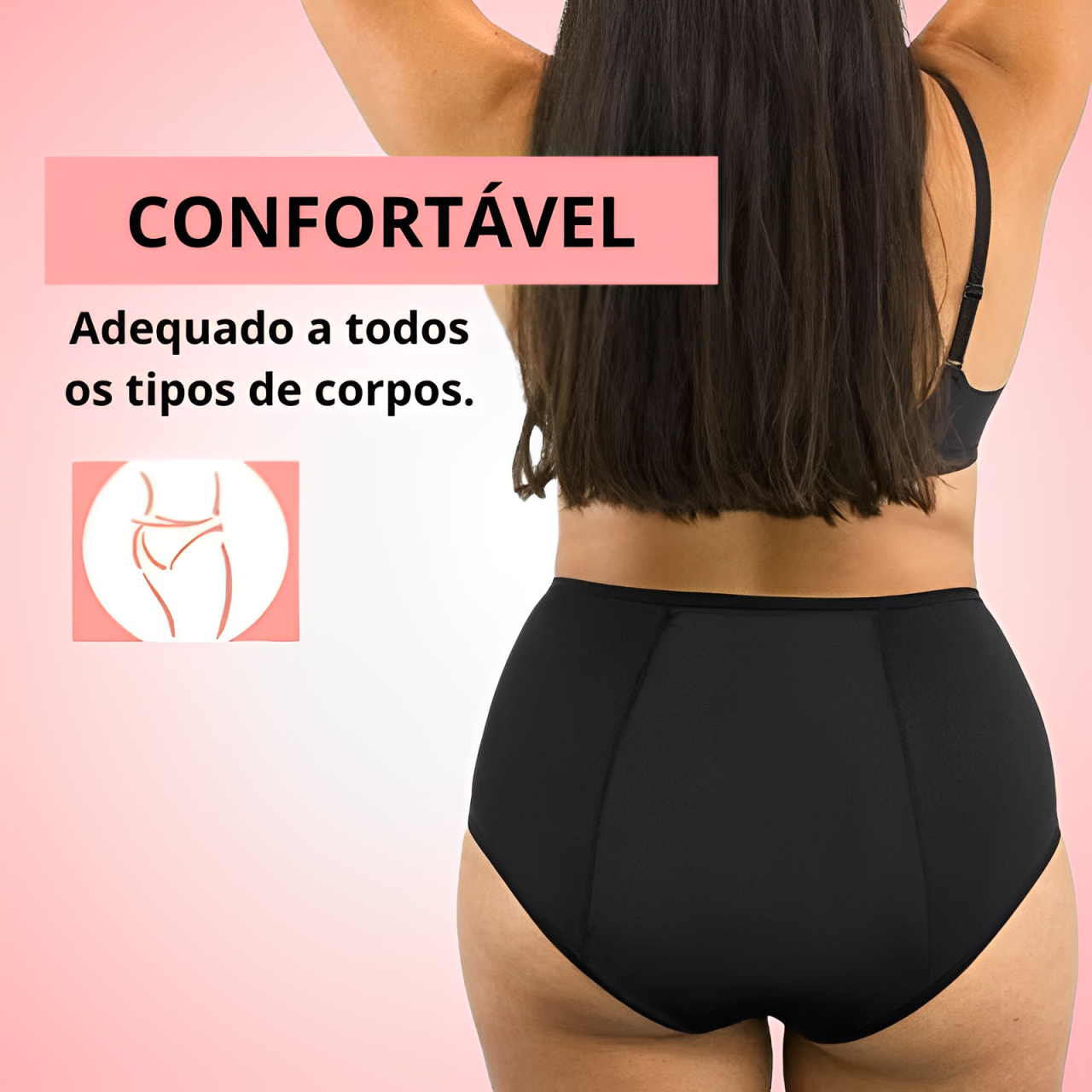 Calcinha Antivazamento DryProtect - Compre 2 Leve 5