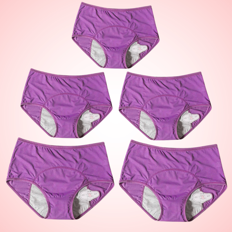 Calcinha Antivazamento DryProtect - Compre 2 Leve 5